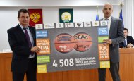 Школы Башкортостана получили 4508 баскетбольных мячей